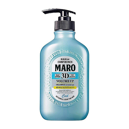 Shampoo MARO 3D Volume Up Shampoo Cool 400ml / សាប៊ូកក់សក់